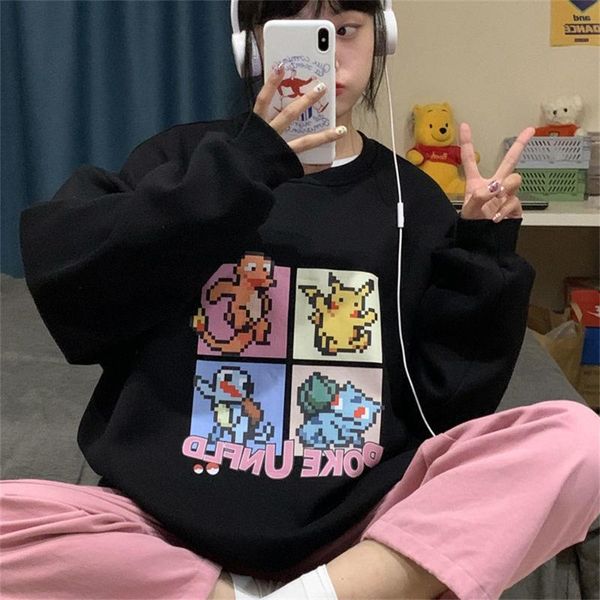 men's hoodies & sweatshirts oversize autumn anime print sweatshirt hoodie winter harajuku streetwear japan men loose soft coat fashion, Black
men's hoodies & sweatshirts oversize autumn anime print sweatshirt hoodie winter harajuku streetwear japan men loose soft coat fashion, Black