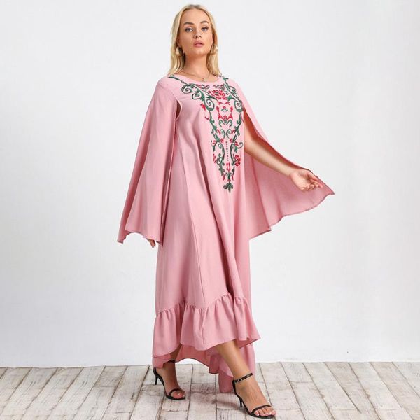 plus size dresses o neck loose robe vintage dress casual pink printed ruffles big swing women clothing africa dashiki elegant gown, Black
plus size dresses o neck loose robe vintage dress casual pink printed ruffles big swing women clothing africa dashiki elegant gown, Black