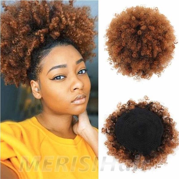 synthetic wigs merisihair short afro kinky drawstring ponytail high temperature pony tail clip in hair on puff bun, Black
synthetic wigs merisihair short afro kinky drawstring ponytail high temperature pony tail clip in hair on puff bun, Black