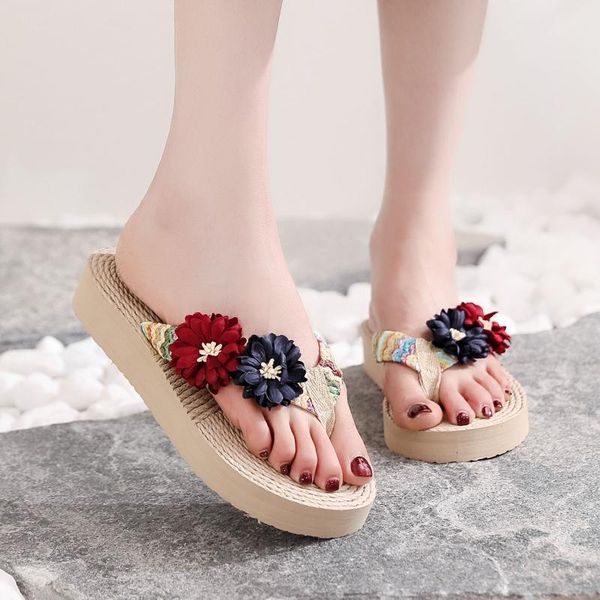 sandals thick bottom flower weaving women's breathable fashion flat shoes casual sunmmer plus size, Black
sandals thick bottom flower weaving women's breathable fashion flat shoes casual sunmmer plus size, Black