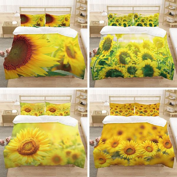 bedding sets 2/3pcs sunflower pattern printed set for bedroom quilt cover duvet comforter with pillowcases home textiles decor
bedding sets 2/3pcs sunflower pattern printed set for bedroom quilt cover duvet comforter with pillowcases home textiles decor