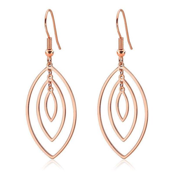 dangle & chandelier wholesale jewelry --(3 pair/lot) stainless titanium steel leaves drop earrings (3 pairs) for women gold / white rose, Silver
dangle & chandelier wholesale jewelry --(3 pair/lot) stainless titanium steel leaves drop earrings (3 pairs) for women gold / white rose, Silver