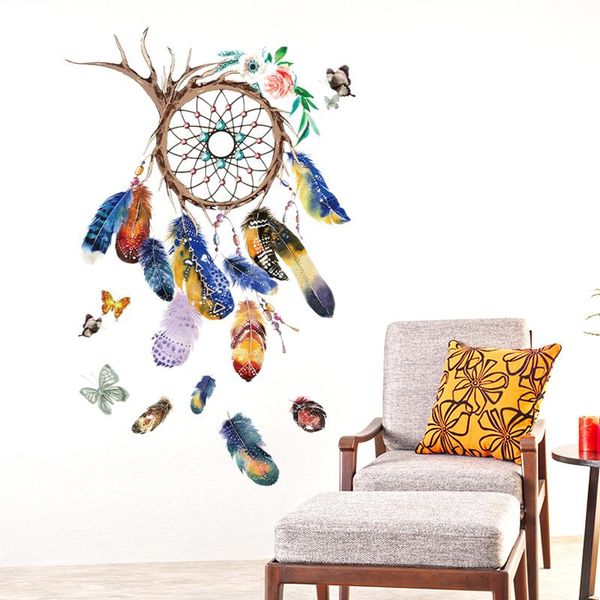 wall stickers bohemia style dreamcatcher for bedroom living rooms kids decor feather diy decals home
wall stickers bohemia style dreamcatcher for bedroom living rooms kids decor feather diy decals home