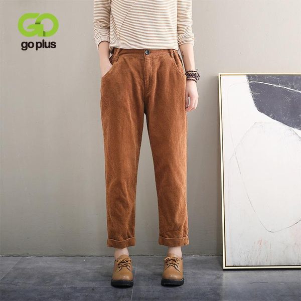 women's pants & capris goplus woman harajuku winter warm harem vintage corduroy trousers women pantalones de mujer spodnie damskie c108, Black;white
women's pants & capris goplus woman harajuku winter warm harem vintage corduroy trousers women pantalones de mujer spodnie damskie c108, Black;white