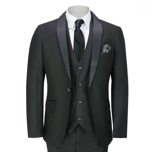 men's suits & blazers tuxedo formal wedding black satin shawl lapel dinner jacket 3 pieces (jacket pant vest) custom q1141, White;black
men's suits & blazers tuxedo formal wedding black satin shawl lapel dinner jacket 3 pieces (jacket pant vest) custom q1141, White;black