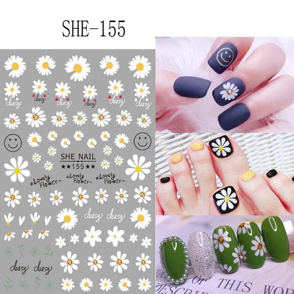 stickers & decals morixi flower nail small daisy rose pink yellow colors 3d manicure big size self glue art sticker jm010, Black
stickers & decals morixi flower nail small daisy rose pink yellow colors 3d manicure big size self glue art sticker jm010, Black