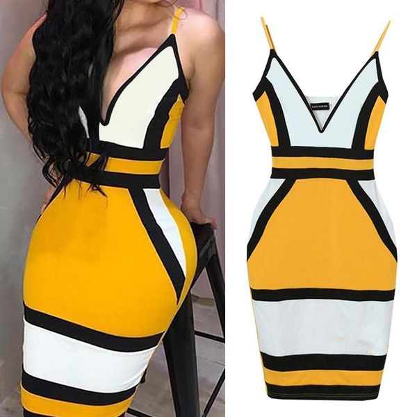 casual dresses summer clubwear dress elegant women vestidos patchwork knee length robes female shiny outfits sleeveless sling 2021, Black;gray
casual dresses summer clubwear dress elegant women vestidos patchwork knee length robes female shiny outfits sleeveless sling 2021, Black;gray