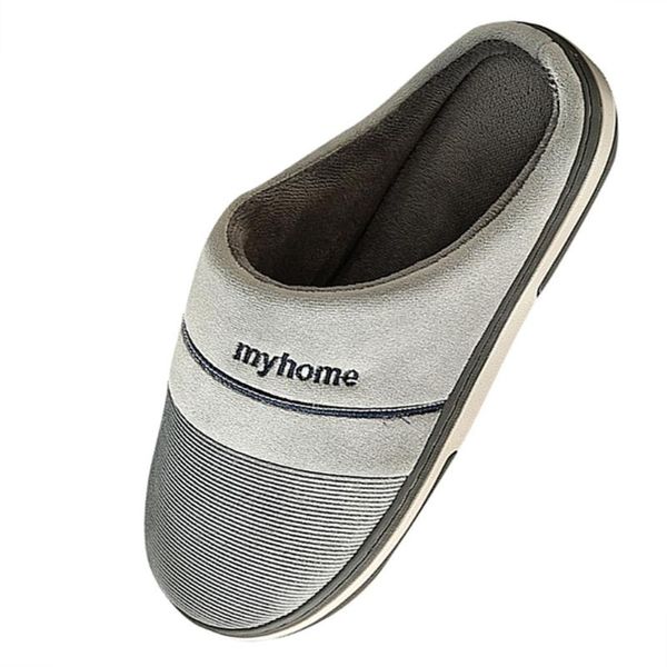 slippers men large size casual home plus velvet warm shoes comfortable cotton, Black
slippers men large size casual home plus velvet warm shoes comfortable cotton, Black