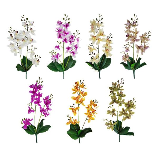 decorative flowers & wreaths props simulation home decoration 3 forks with leaves 15 heads 55cm east asia artificial orchid flower stem orna
decorative flowers & wreaths props simulation home decoration 3 forks with leaves 15 heads 55cm east asia artificial orchid flower stem orna