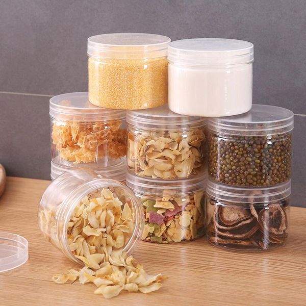 storage bottles & jars 5pcs transparent round jar mouth sealed tank kitchen box sealing food preservation fresh pot container tools
storage bottles & jars 5pcs transparent round jar mouth sealed tank kitchen box sealing food preservation fresh pot container tools