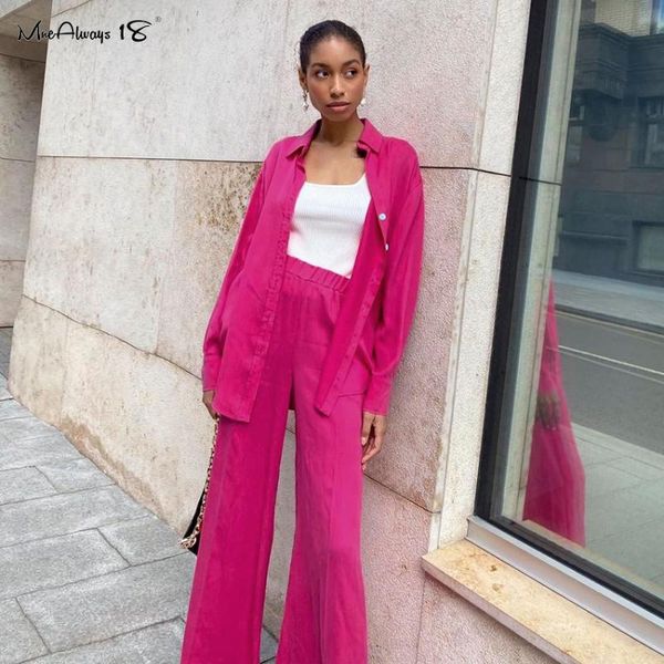 women's two piece pants mnealways18 satin pink 2 womens suit single-breasted long sleeve shirts with wide leg set autumn fashion outfit, White
women's two piece pants mnealways18 satin pink 2 womens suit single-breasted long sleeve shirts with wide leg set autumn fashion outfit, White