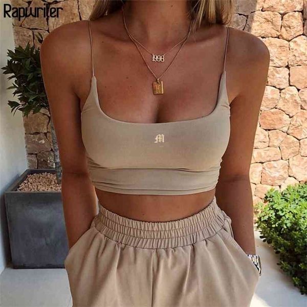 rapwriter summer letter embroidery spaghetti strap tank women backless sleeveless camis basic khaki wrap crop 210623, White
rapwriter summer letter embroidery spaghetti strap tank women backless sleeveless camis basic khaki wrap crop 210623, White