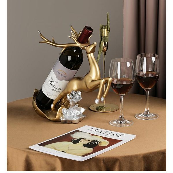 Nordic Modern Creative Wine Rack Decorations Home Living Room Cabinet Decoration Ornaments Elk Tabletop Racks
Nordic Modern Creative Wine Rack Decorations Home Living Room Cabinet Decoration Ornaments Elk Tabletop Racks