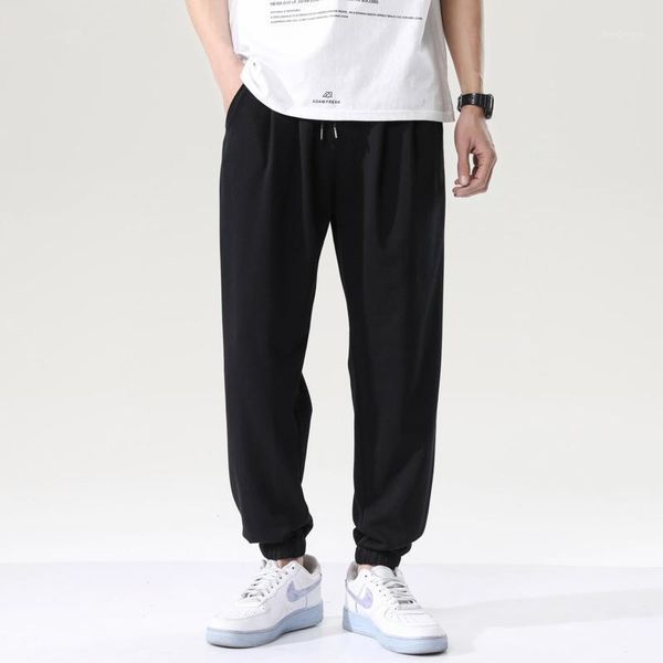 men's summer thin loose bundled foot trend hall-pack stretch small casual knit pants black panties
men's summer thin loose bundled foot trend hall-pack stretch small casual knit pants black panties