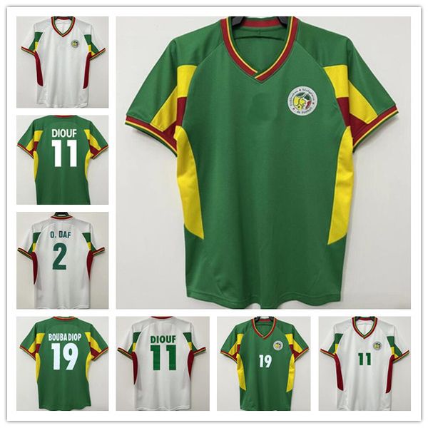 2002 2003 senegal retro soccer jerseys mane koulibaly gueye kouyate 02 03 o.daf diop h.camara kh.fadiga diouf vintage classic football shirt, Black;yellow
2002 2003 senegal retro soccer jerseys mane koulibaly gueye kouyate 02 03 o.daf diop h.camara kh.fadiga diouf vintage classic football shirt, Black;yellow