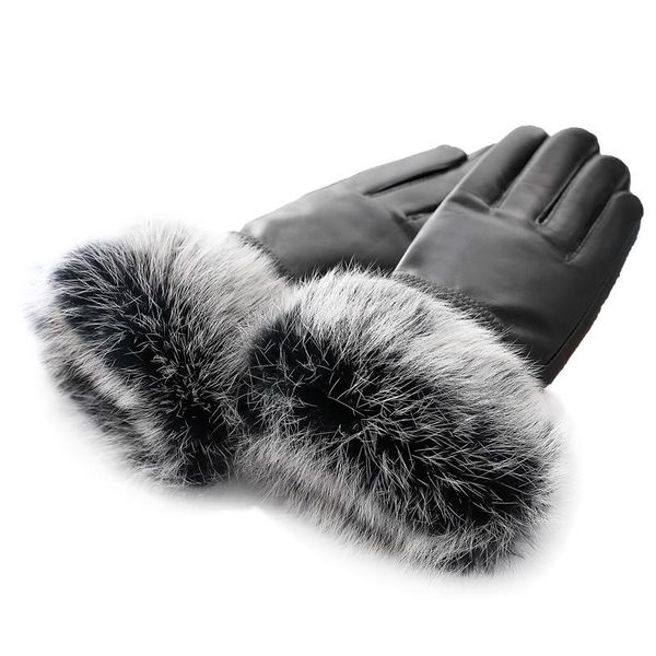 five fingers gloves women' genuine leather fashion sheepskin fluffy furtouch screen finger s2506, Blue;gray
five fingers gloves women' genuine leather fashion sheepskin fluffy furtouch screen finger s2506, Blue;gray