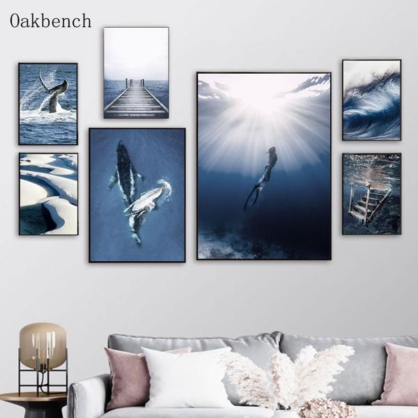 paintings deep sea scenery diving print canvas painting nordic whale wall art poster waves posters and prints for living room decoration
paintings deep sea scenery diving print canvas painting nordic whale wall art poster waves posters and prints for living room decoration