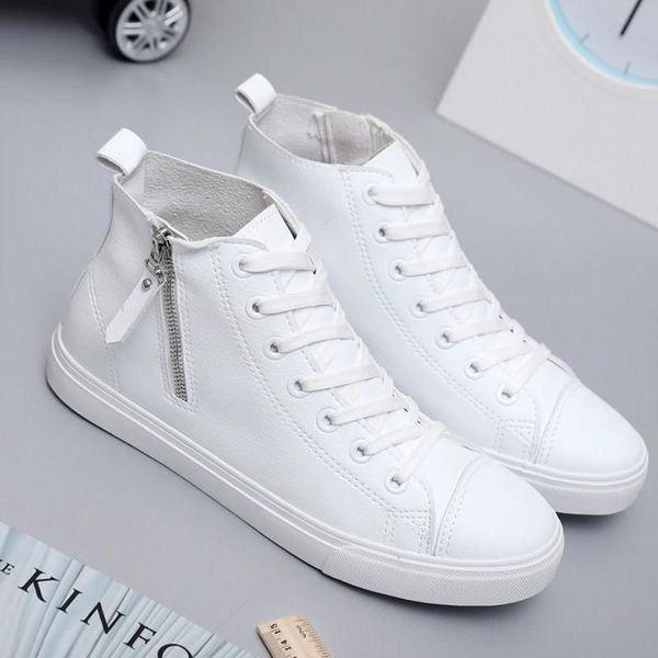 boots arrival leather women ankle shoes comfort girls casual round toe korean version 2021 m9-112, Black