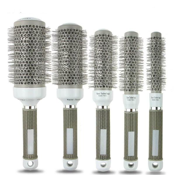 electric hair brushes 5 size ceramic iron round comb hairbrush professional dressing high temperature resistant curling styling tool
electric hair brushes 5 size ceramic iron round comb hairbrush professional dressing high temperature resistant curling styling tool