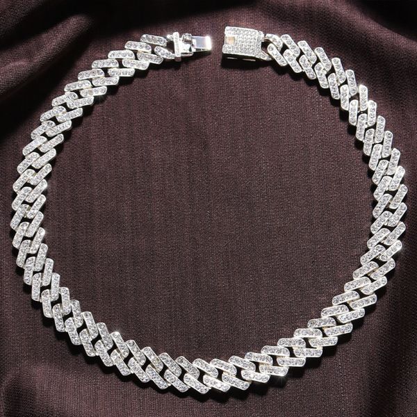 fashion punk cuban link chain necklace women iced out for men baguette neck streetwear hip hop asethetic christmas gift, Silver
fashion punk cuban link chain necklace women iced out for men baguette neck streetwear hip hop asethetic christmas gift, Silver