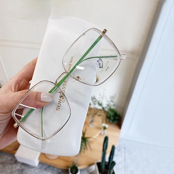 anti blue light glasses frame women's computer eyeglasses vintage men spectacles transparent frames fashion sunglasses, Black
anti blue light glasses frame women's computer eyeglasses vintage men spectacles transparent frames fashion sunglasses, Black