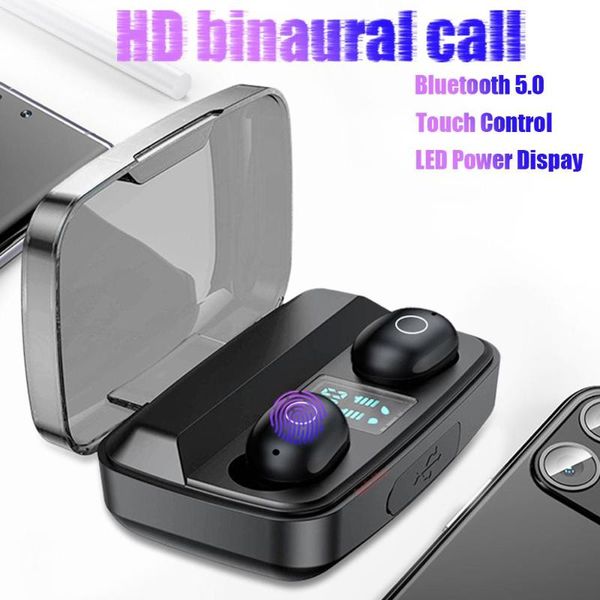 eastvita macarons tws headset 5.0 touch control led digital display cell phone earphones
eastvita macarons tws headset 5.0 touch control led digital display cell phone earphones