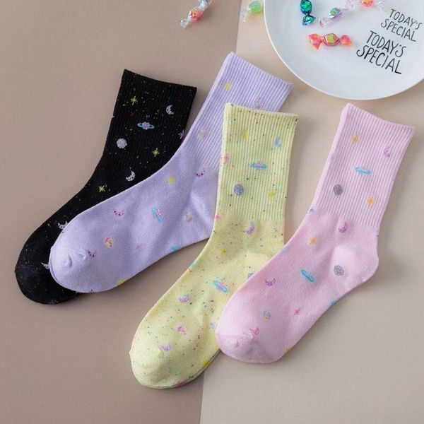 socks & hosiery korean version of the universe starry sky female creative moon student sports breathable skateboard tide, Black;white
socks & hosiery korean version of the universe starry sky female creative moon student sports breathable skateboard tide, Black;white