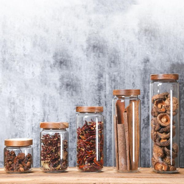 glass storage pot snoep coffee beans wood cover high borosilicate portable container kitchen sealed bottles & jars
glass storage pot snoep coffee beans wood cover high borosilicate portable container kitchen sealed bottles & jars