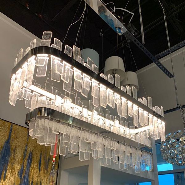 silver modern crystal chandelier rectangle luxury 2 layers villa living room decoration lamp pendant lamps
silver modern crystal chandelier rectangle luxury 2 layers villa living room decoration lamp pendant lamps