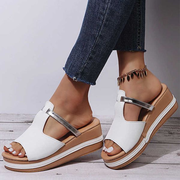 women sandals 2021 women heels sandals slip on wedges shoes for women slippers summer sandalias mujer platform sandals shoes y0714, Black
women sandals 2021 women heels sandals slip on wedges shoes for women slippers summer sandalias mujer platform sandals shoes y0714, Black