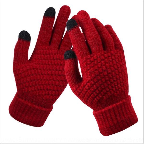 dZ4S touch screen women' winter knitting jacquard thickening mittens anti slip warm fashionable winter warm jacquard gloves gloves, Blue;gray
dZ4S touch screen women' winter knitting jacquard thickening mittens anti slip warm fashionable winter warm jacquard gloves gloves, Blue;gray