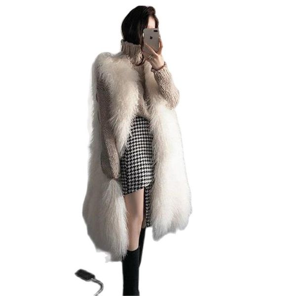 women's fur & faux vest coat luxury warm women vests winter fashion furs coats jacket gilet veste s-4xl, Black
women's fur & faux vest coat luxury warm women vests winter fashion furs coats jacket gilet veste s-4xl, Black