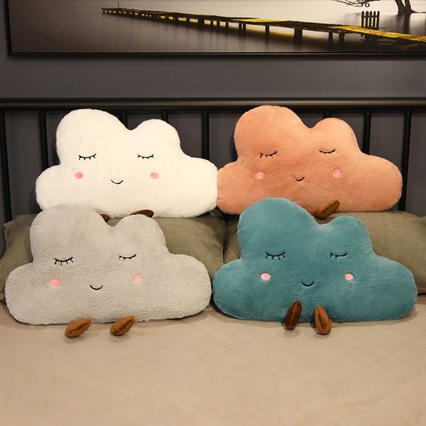 55*32cm new washable plush pillow clouds with legs stuffed fuzzy colorful white cloud pillow home sofa decor with liner
55*32cm new washable plush pillow clouds with legs stuffed fuzzy colorful white cloud pillow home sofa decor with liner