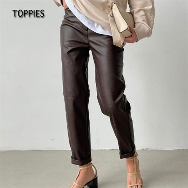 ies winter faux leather pants high waist straight ladies chic fleece trousers fashion streetwear 211115, Black;white
ies winter faux leather pants high waist straight ladies chic fleece trousers fashion streetwear 211115, Black;white