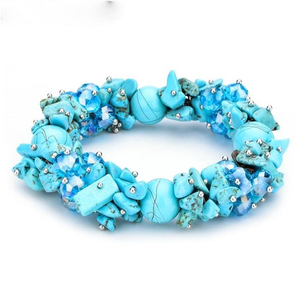 charm bracelets irregular natural stone strand gravel charms handmade jewellery women chic stretch elastic bracelet, Golden;silver
charm bracelets irregular natural stone strand gravel charms handmade jewellery women chic stretch elastic bracelet, Golden;silver