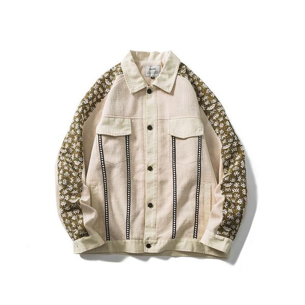 men's jackets retro color match pocekts tooling jacket for men and women streetwear lapel oversize casual autumn coat loose harajuku cl, Black;brown
men's jackets retro color match pocekts tooling jacket for men and women streetwear lapel oversize casual autumn coat loose harajuku cl, Black;brown
