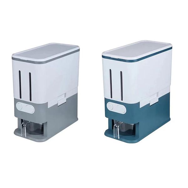 storage bottles & jars 10kg automatic sealed rice bucket dispenser box moisture proof grain powder boxes food container
storage bottles & jars 10kg automatic sealed rice bucket dispenser box moisture proof grain powder boxes food container