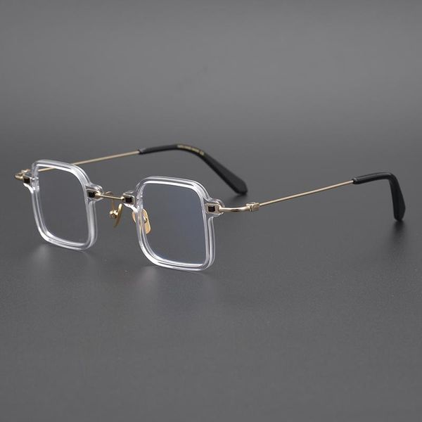 fashion sunglasses frames handmade acetate small square glasses frame men women vintage transparent clear optical eyeglasses eyewear oculos, Black
fashion sunglasses frames handmade acetate small square glasses frame men women vintage transparent clear optical eyeglasses eyewear oculos, Black