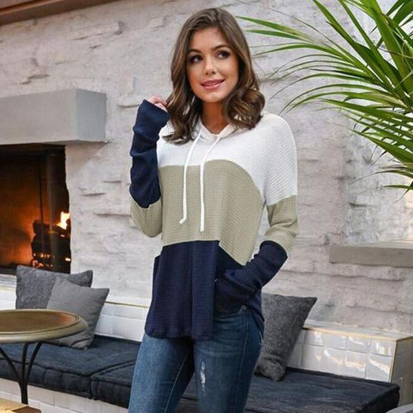 women's hoodies & sweatshirts 2021 autumn winter style stripe patchwork loose sweatshirt women semicircular hem knit hooded drawstring, Black
women's hoodies & sweatshirts 2021 autumn winter style stripe patchwork loose sweatshirt women semicircular hem knit hooded drawstring, Black