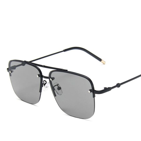 sunglasses oloey oversized semi-rimless women ocean lens black eyewear large square fashion trendy metal sun glasses uv400oculos, White;black
sunglasses oloey oversized semi-rimless women ocean lens black eyewear large square fashion trendy metal sun glasses uv400oculos, White;black