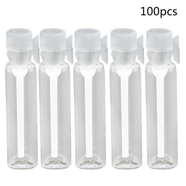 storage bottles & jars 100pcs 1/2/3ml mini clear empty glass bottle perfume test tube sample vials with plastic rod cap for essential oil ar
storage bottles & jars 100pcs 1/2/3ml mini clear empty glass bottle perfume test tube sample vials with plastic rod cap for essential oil ar