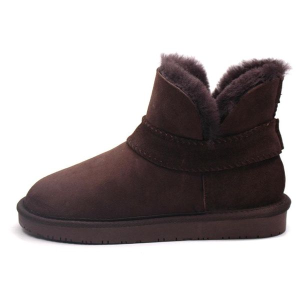 boots wholesale/retail genuine sheepskin leather real sheep fur wool flat anti-skid warm winter snow for women, Black
boots wholesale/retail genuine sheepskin leather real sheep fur wool flat anti-skid warm winter snow for women, Black