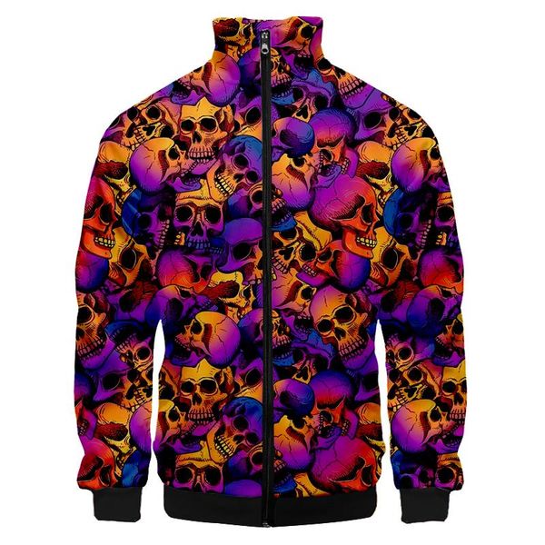 men's jackets colorful flame skull 3d all over printed stand-up collar jacket for man women sweatshirt zip pullover casual tracksuit, Black;brown
men's jackets colorful flame skull 3d all over printed stand-up collar jacket for man women sweatshirt zip pullover casual tracksuit, Black;brown