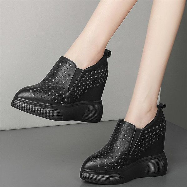 summer fashion sneakers women genuine leather wedges high heel ankle boots female pointed toe platform pumps shoes casual, Black
summer fashion sneakers women genuine leather wedges high heel ankle boots female pointed toe platform pumps shoes casual, Black