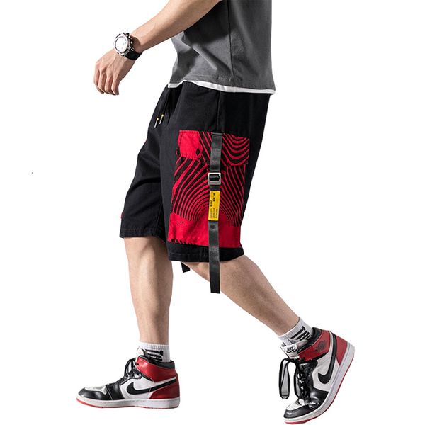 will see men ribbons streetwear man multi-pocket punk shorts at knee height male short pants abz359, White;black
will see men ribbons streetwear man multi-pocket punk shorts at knee height male short pants abz359, White;black