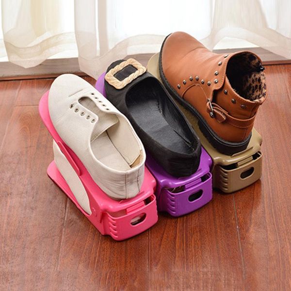 clothing & wardrobe storage simple style double-layer adjustable shoe bracket hollow design one-piece anti-skid rack home durable
clothing & wardrobe storage simple style double-layer adjustable shoe bracket hollow design one-piece anti-skid rack home durable