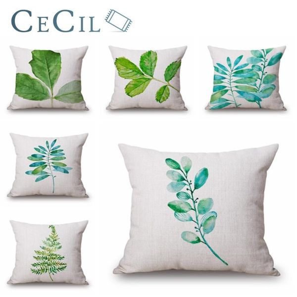 cecil watercolor green leaves pillow cover sofa home decoration pillowcase linen cotton case cushion office cushion/decorative
cecil watercolor green leaves pillow cover sofa home decoration pillowcase linen cotton case cushion office cushion/decorative