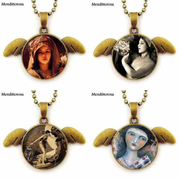 pendant necklaces masquerade vintage for kids beads jewelry with bronze plated glass cabochon angel choker necklace, Silver
pendant necklaces masquerade vintage for kids beads jewelry with bronze plated glass cabochon angel choker necklace, Silver