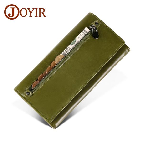 wallets joyir genuine leather women's wallet long purse female clutches money rfid design card holder for cell phone, Red;black
wallets joyir genuine leather women's wallet long purse female clutches money rfid design card holder for cell phone, Red;black