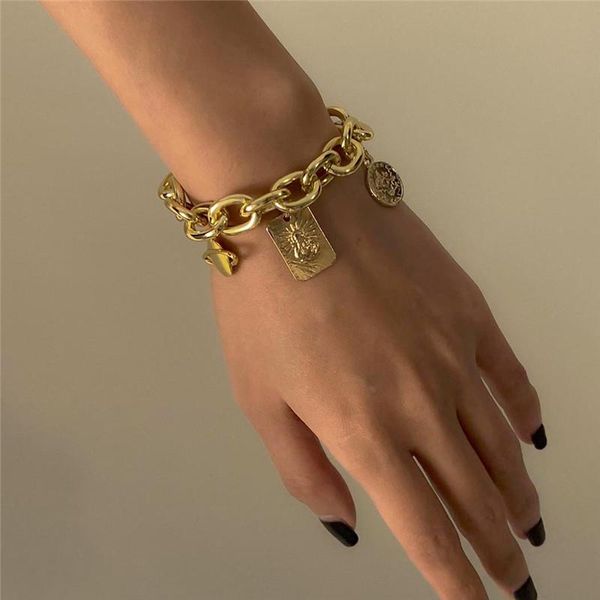 vintage relief goddess portrait pendant bracelet female baroque fashion planet sun flower multi- design jewelry link, chain, Black
vintage relief goddess portrait pendant bracelet female baroque fashion planet sun flower multi- design jewelry link, chain, Black